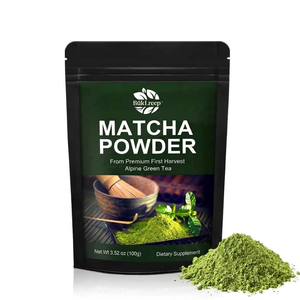 Herbal Supplement - Proszek Matcha, naturalny zasilacz energii i