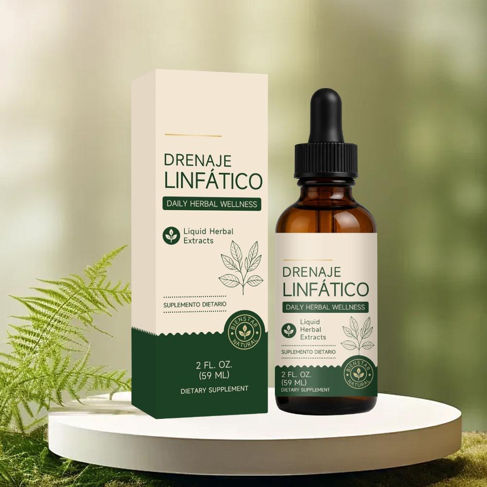 Herbal Supplement - 59ml Krople do drenażu limfatycznego Codzienny