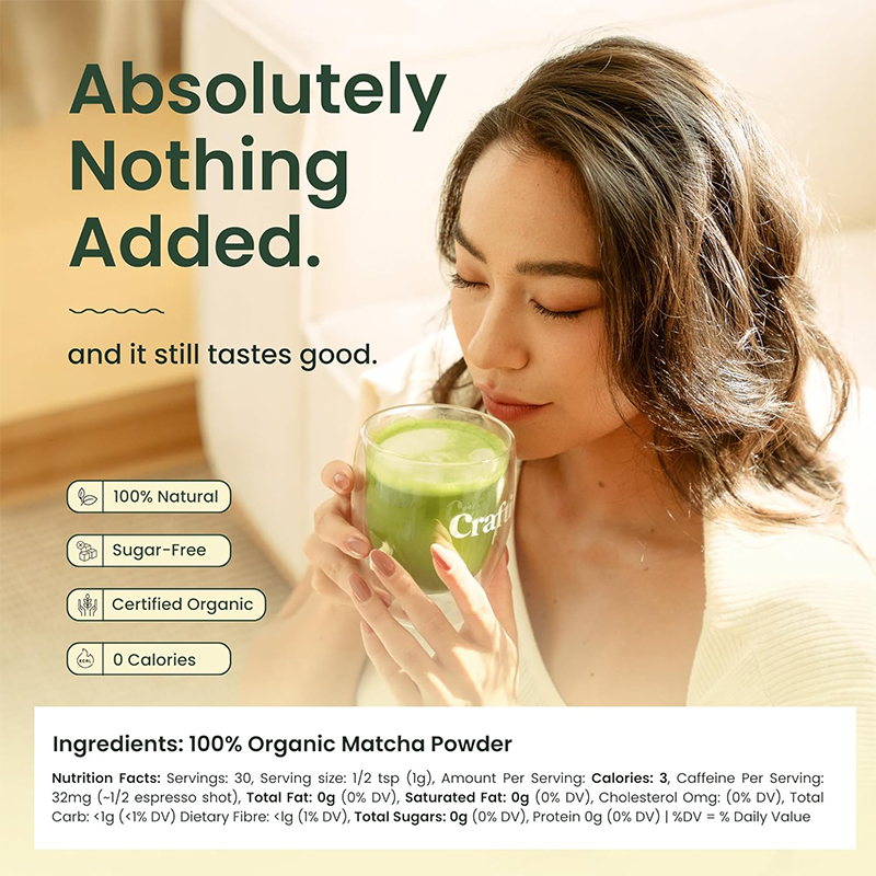 Proszek Matcha, naturalny zasi – Herbal Supplement recenzja i cena