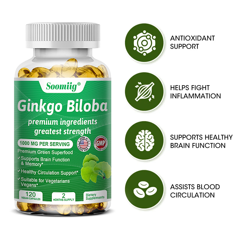 Kapsułki Ginkgo Biloba - suple – Ginger Tea recenzja i cena
